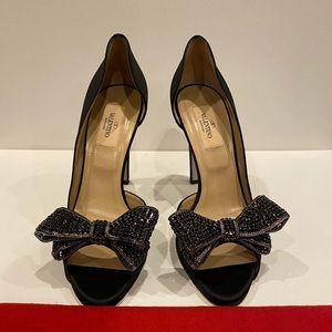 Valentino Peep Toe Pumps